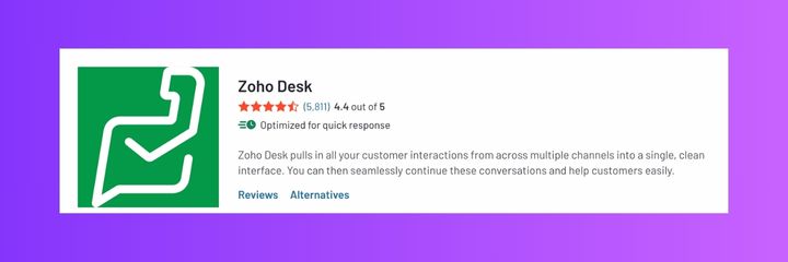 Zoho Desk Chatbot Services